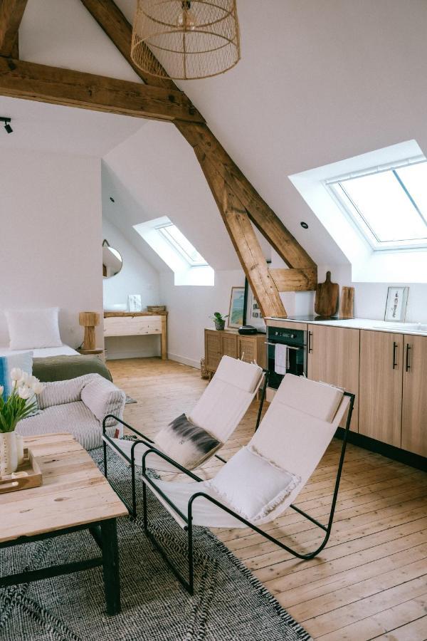 Maison Cachee - Chambres Et Appartements En Baie De Somme Ault Esterno foto